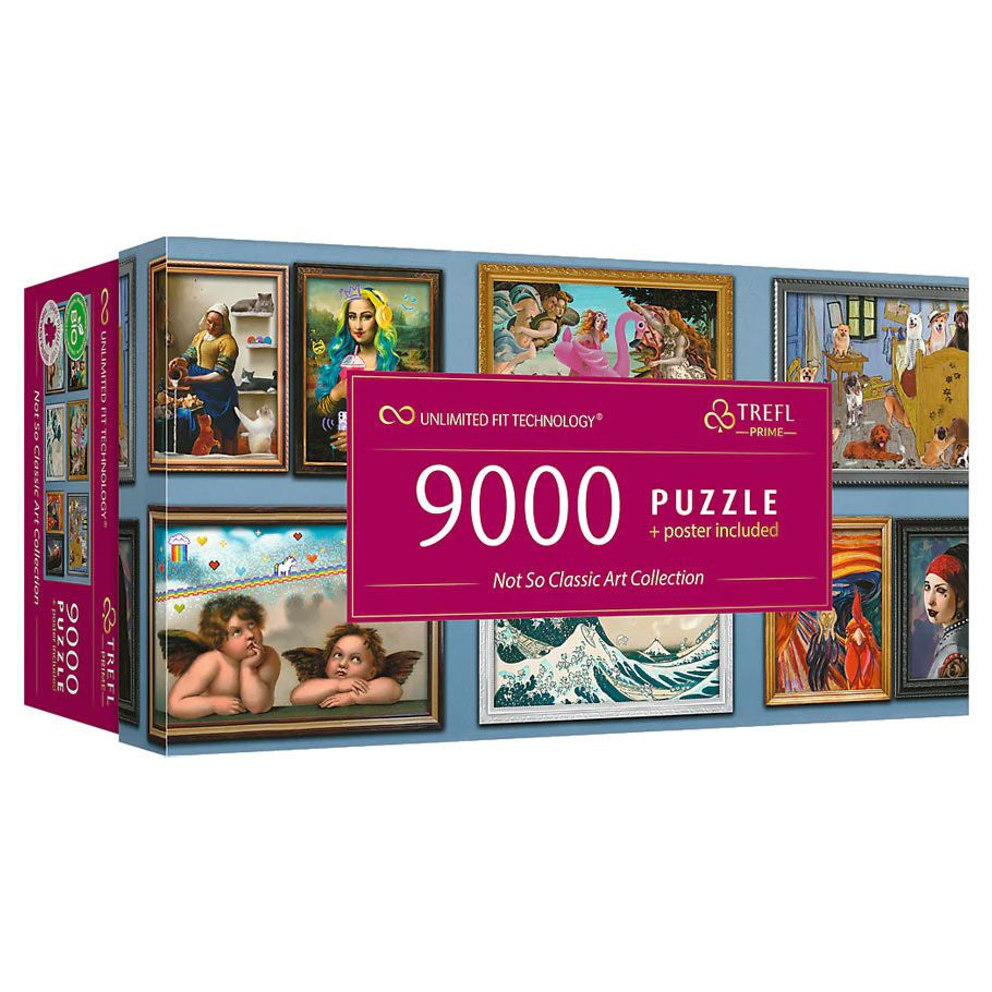 Not So Classic Art Collection Prime Puzzle (9000pc + Poster)
