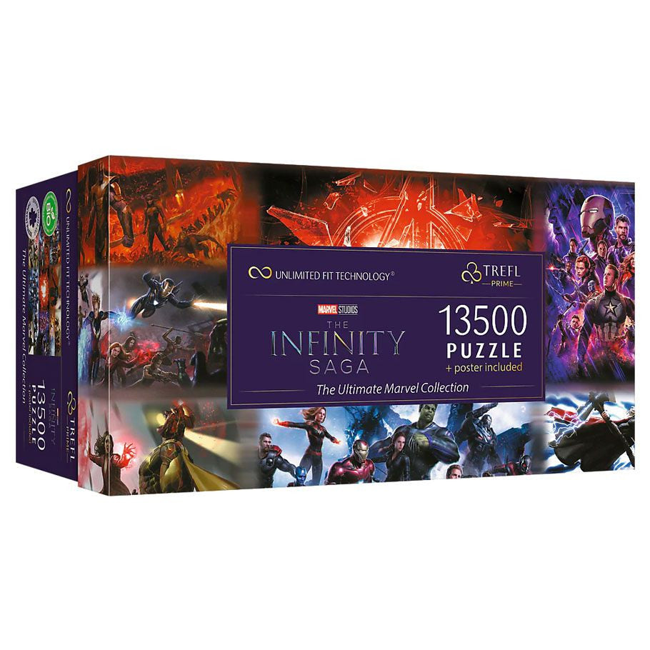 Marvel Studios: The Infinity Saga: The Ultimate Marvel Collection Prime Puzzle (13500pc + Poster)
