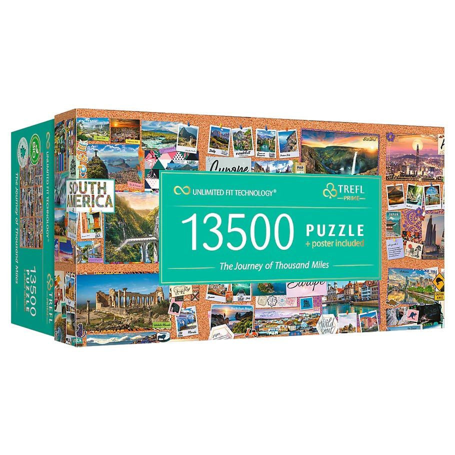 The Journey of Thousand Miles Prime Puzzle (13500pc + Poster)