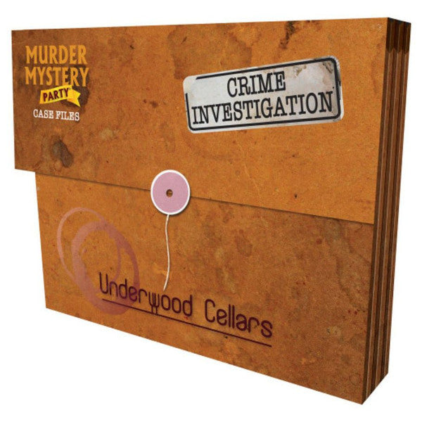 (BSG Certified USED) Murder Mystery Party: Case Files - Underwood Cellar