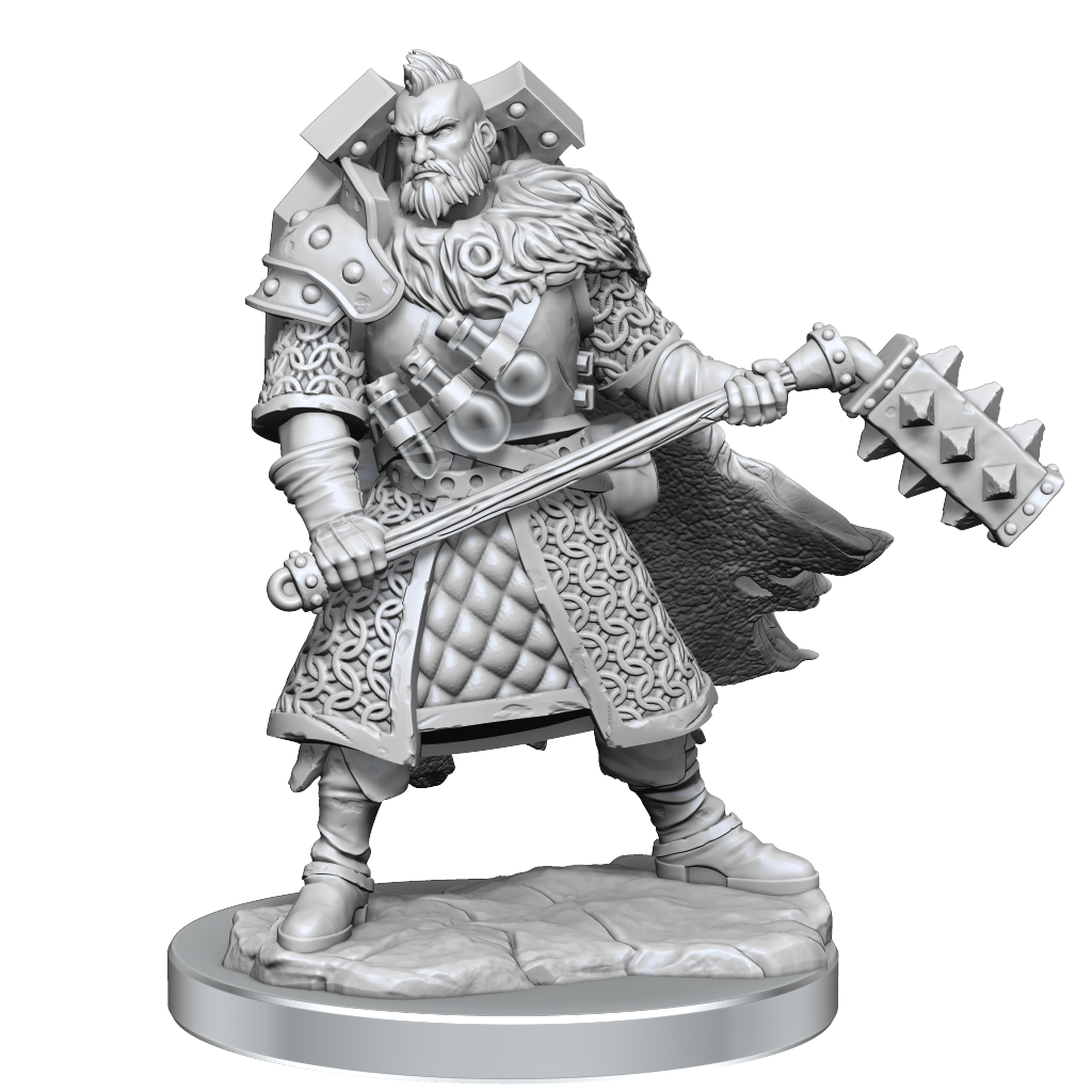 Dungeons & Dragons: Frameworks - Human Fighter (75013)
