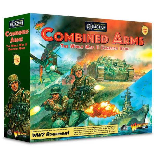 (BSG Certified USED) Bolt Action - Combined Arms: The WWII Campaign Game