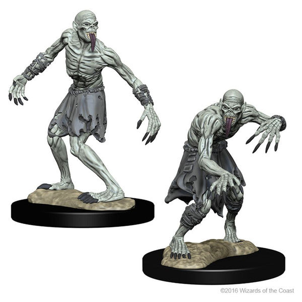Nolzur's Marvelous Unpainted Miniatures - Ghouls