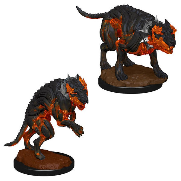 Pathfinder: Deep Cuts Unpainted Miniatures - Hell Hounds