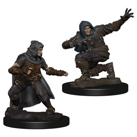 Pathfinder: Deep Cuts Unpainted Miniatures - Human Male Rogue (72602)