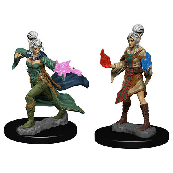 Pathfinder: Deep Cuts Unpainted Miniatures - Elf Female Sorceror