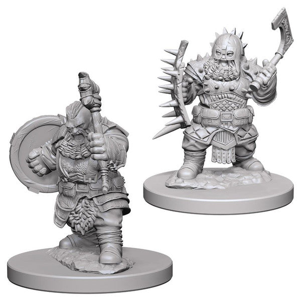Pathfinder: Deep Cuts Unpainted Miniatures - Dwarf Male Barbarian