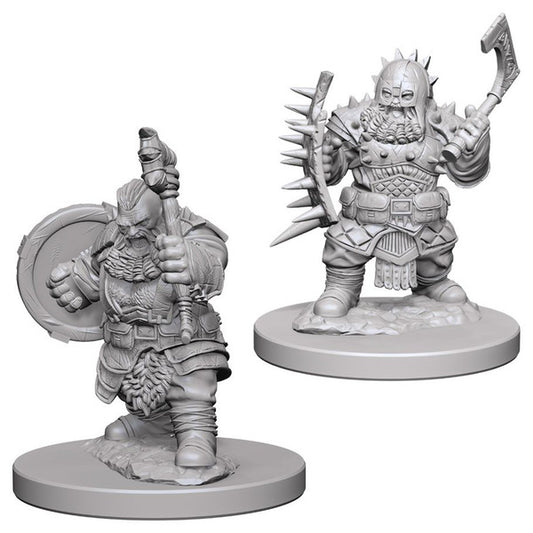 Pathfinder: Deep Cuts Unpainted Miniatures - Dwarf Male Barbarian