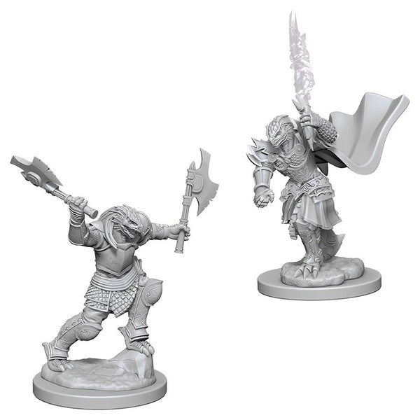 Nolzur's Marvelous Unpainted Miniatures - Dragonborn Female Fighter (73199)