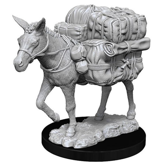 Wizkids: Deep Cuts Unpainted Miniatures - Pack Mule