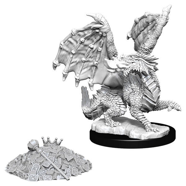 Nolzur's Marvelous Unpainted Miniatures - Red Dragon Wyrmling