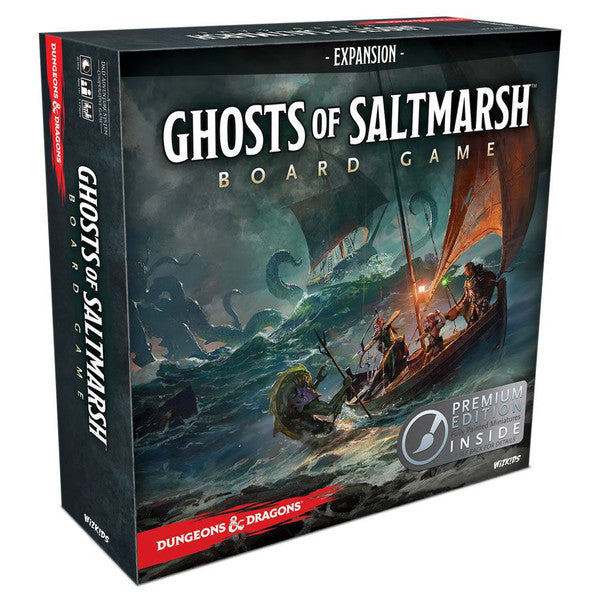 (BSG Certified USED) Dungeons & Dragons: Adventure System Board Game - Ghosts of Saltmarsh (Premium Edition)