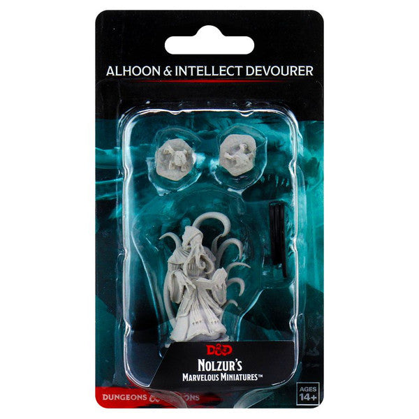 Nolzur's Marvelous Unpainted Miniatures - Alhoon & Intellect Devourers