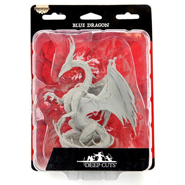 Pathfinder: Deep Cuts Unpainted Miniatures - Blue Dragon