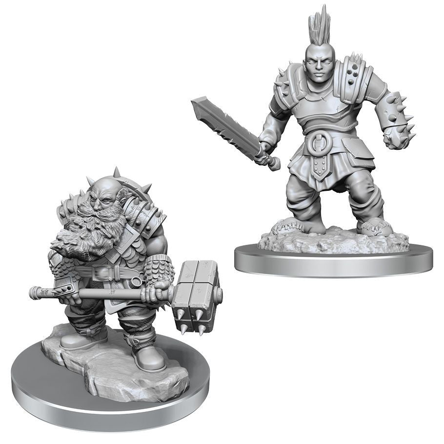 Nolzur's Marvelous Unpainted Miniatures - Duergar Fighters (90421)