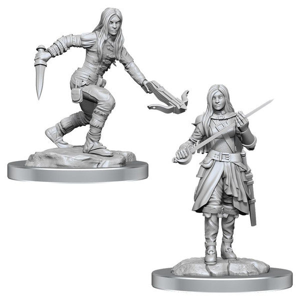 Nolzur's Marvelous Unpainted Miniatures - Half-Elf Rogues
