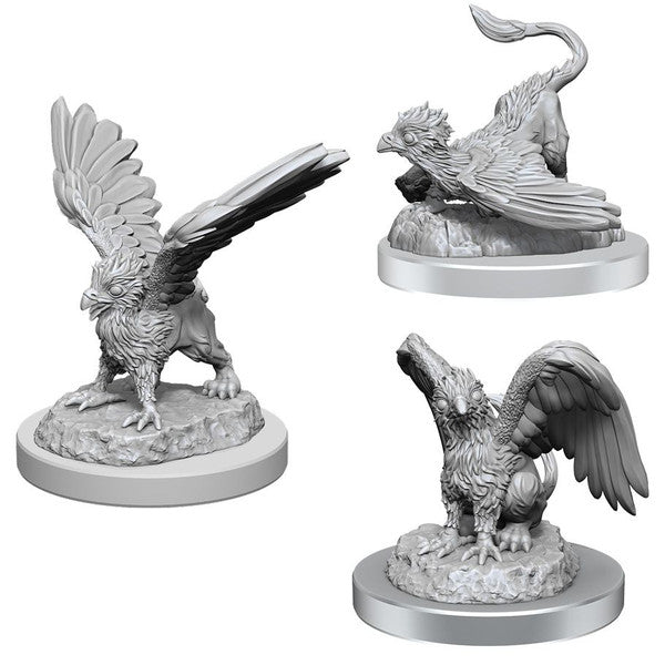 Nolzur's Marvelous Unpainted Miniatures - Griffon Hatchlings