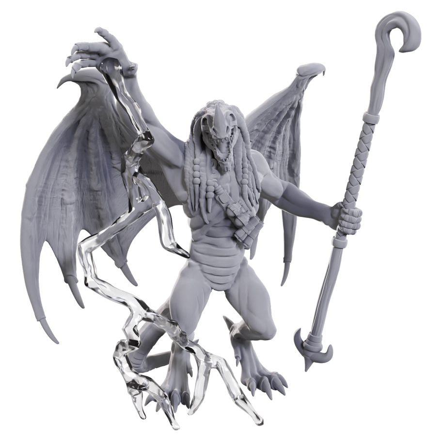 Nolzur's Marvelous Unpainted Miniatures - Blue Abishai (90703)