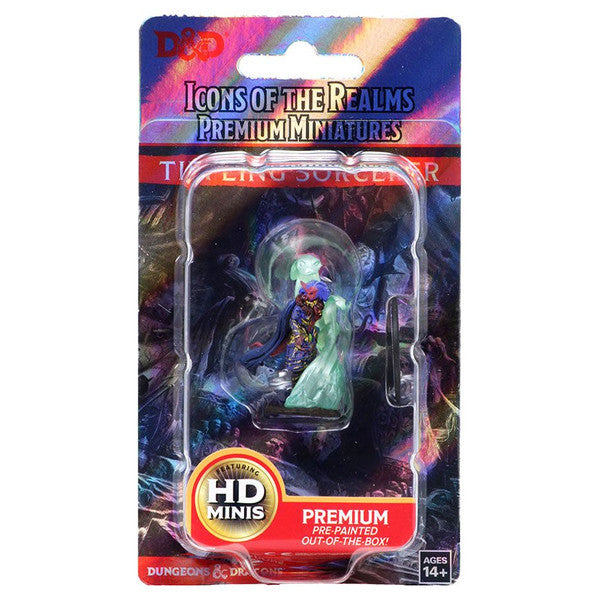 Icons of the Realms: Premium Figures - Tiefling Female Sorcerer