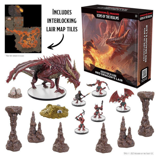 Icons of the Realms: Adventure In A Box - Red Dragon's Lair