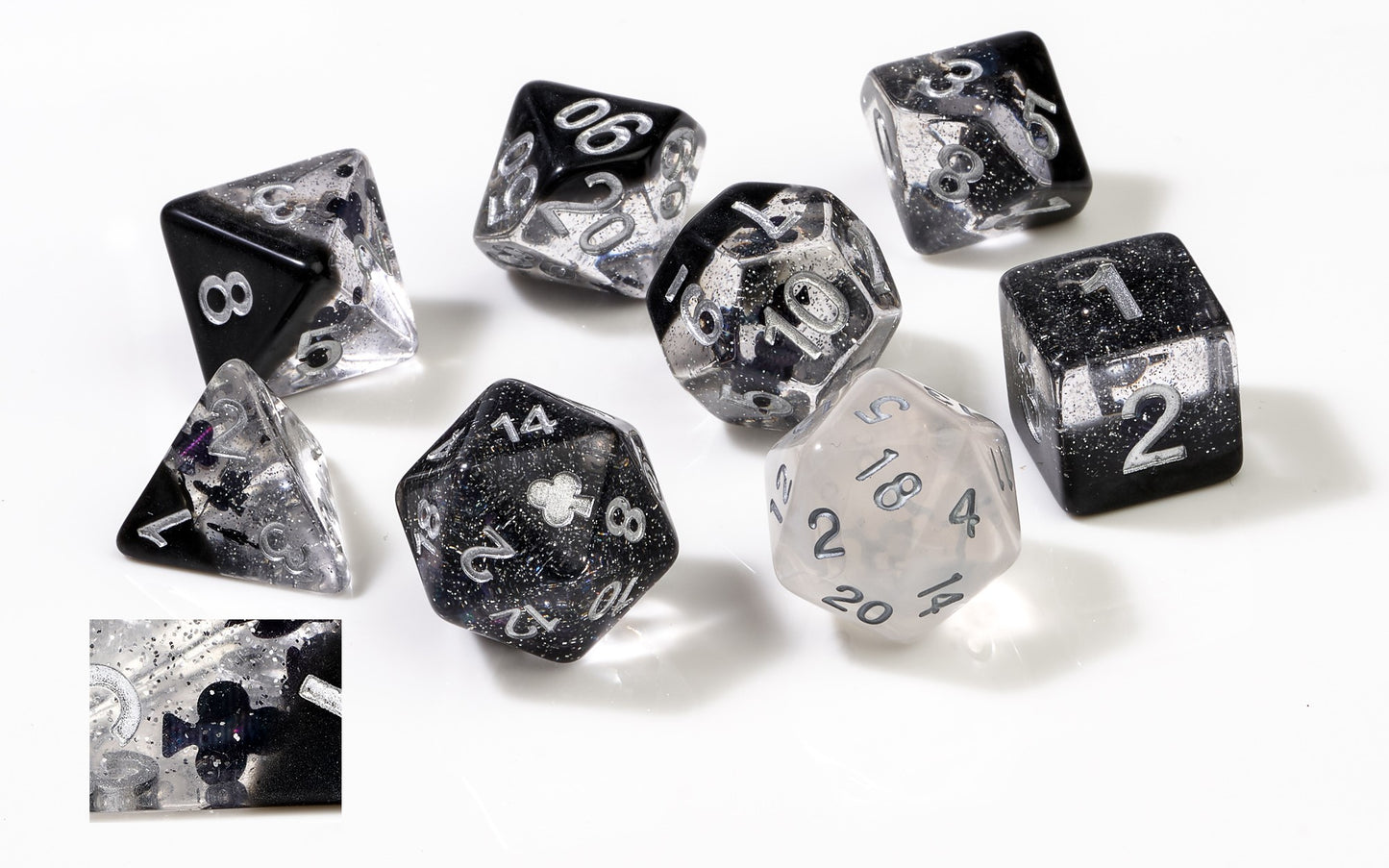 RPG Dice Set - Clubs (7)
