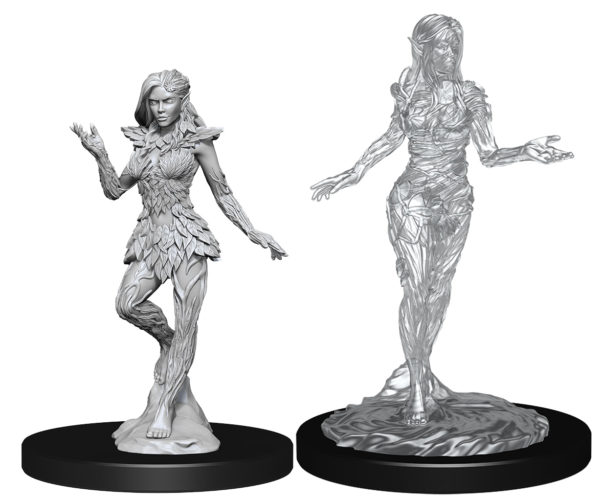 Pathfinder: Deep Cuts Unpainted Miniatures - Nymph & Dryad