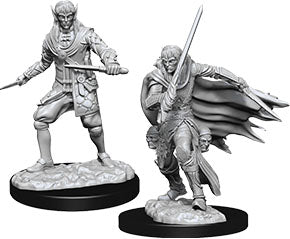 Pathfinder: Deep Cuts Unpainted Miniatures - Elf Male Rogue