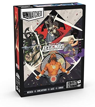 Unmatched: Battle of Legends - Volume 1: King Arthur, Alice, Medusa, & Sinbad