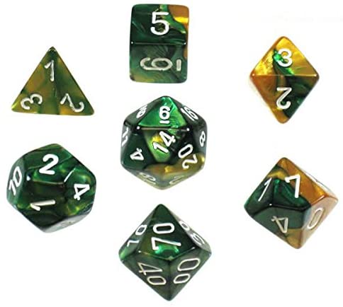Gemini: Poly - Gold Green/White (7)