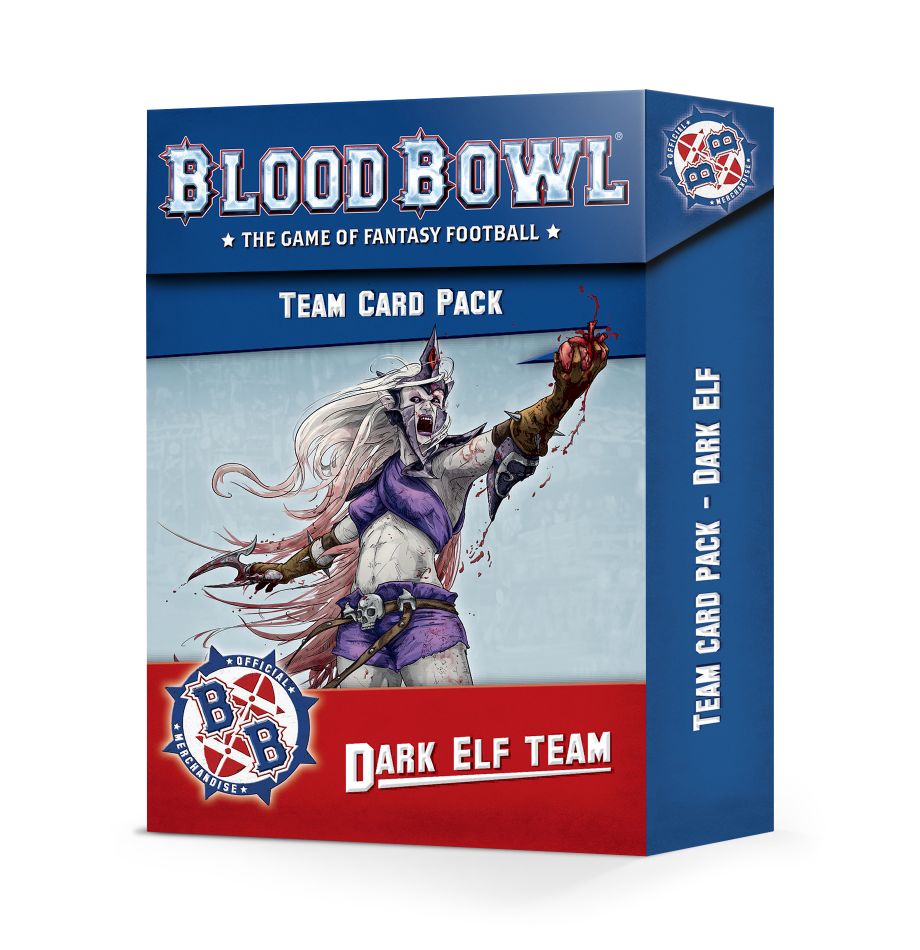 Blood Bowl - Dark Elf Team Cards