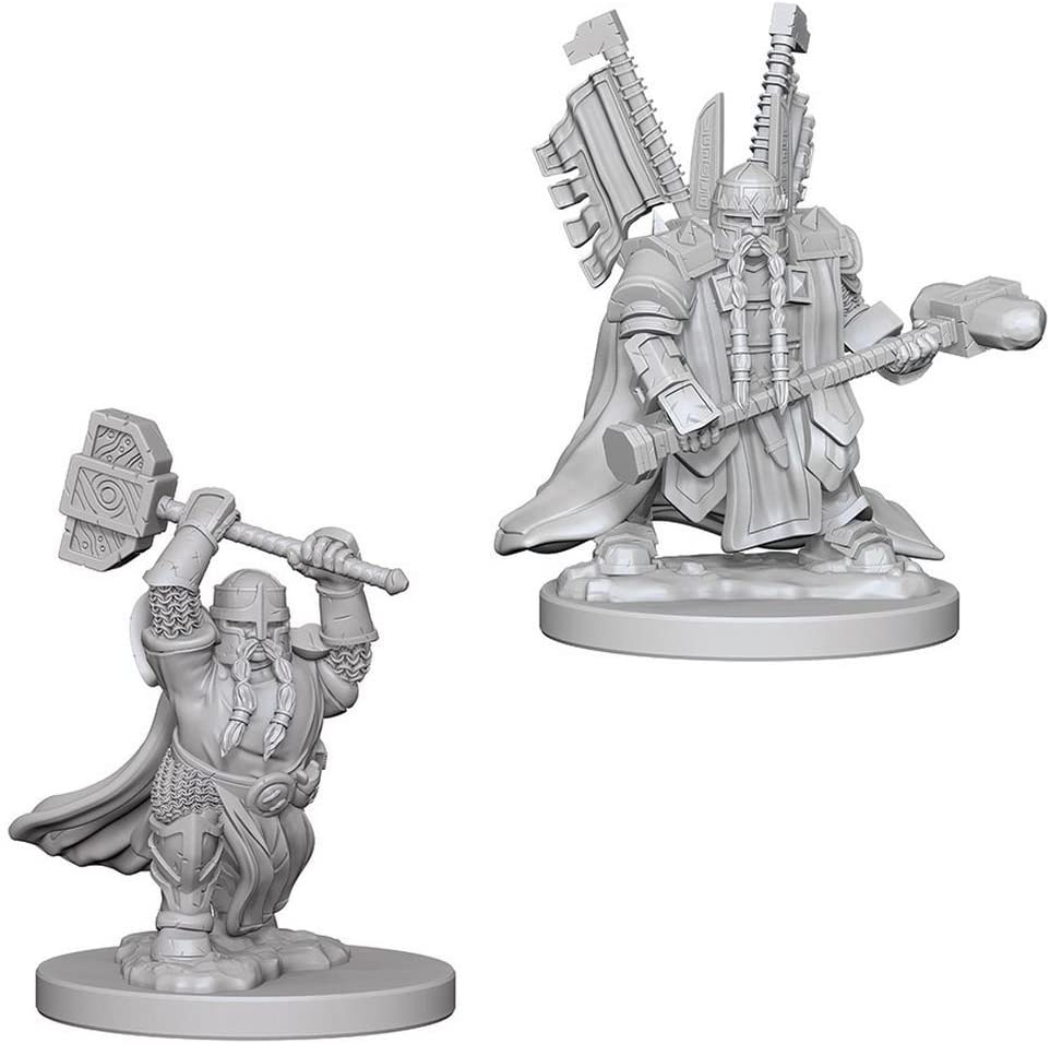 Nolzur's Marvelous Unpainted Miniatures - Dwarf Male Paladin
