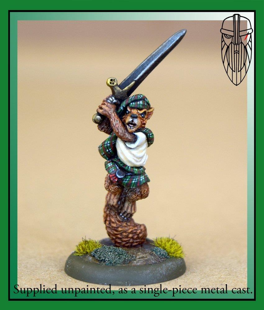 Burrows & Badgers - Squirrel Warrior (Medium)
