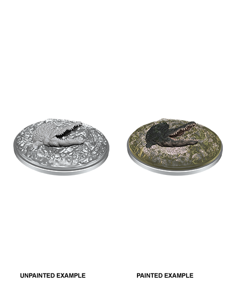 Nolzur's Marvelous Unpainted Miniatures - Crocodile