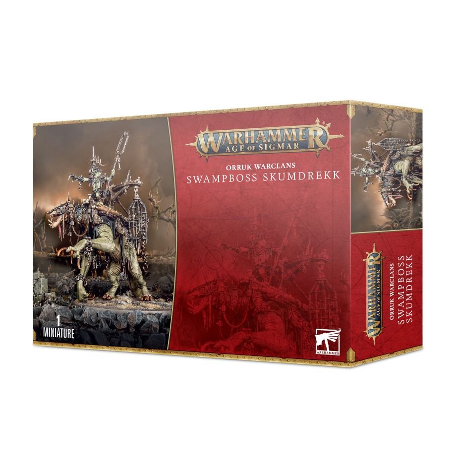 Warhammer: Age of Sigmar - Orruk Warclans: Swampboss Skumdrekk