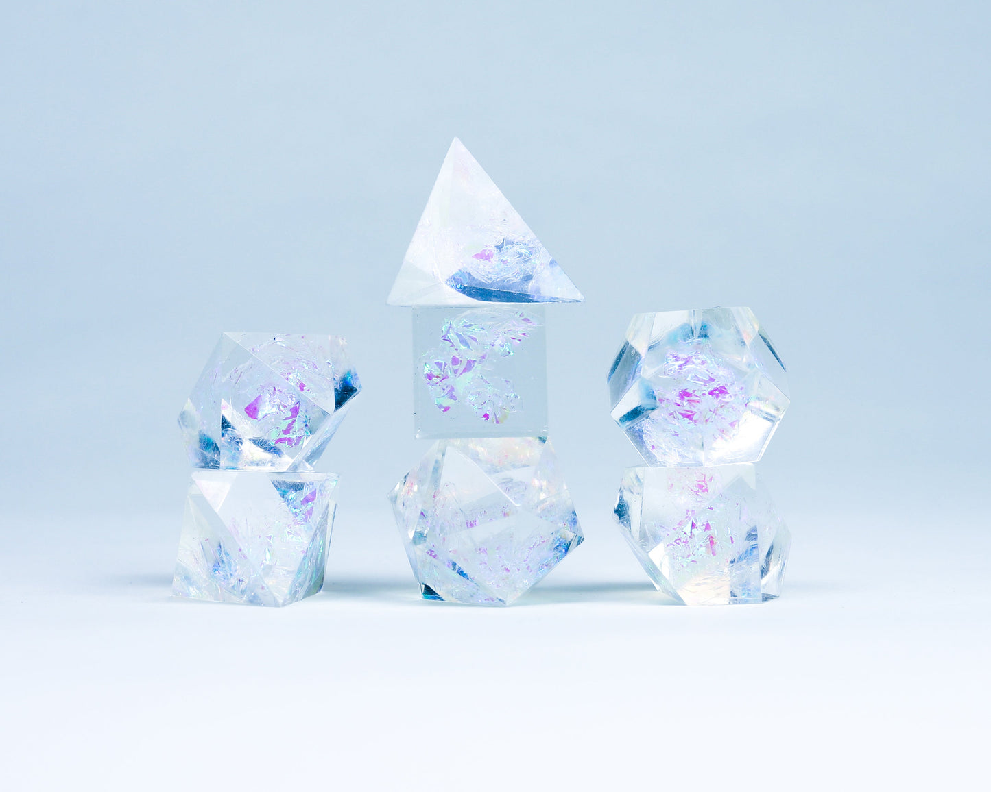RPG Dice Set - Cloak & Dagger: Clear (7)