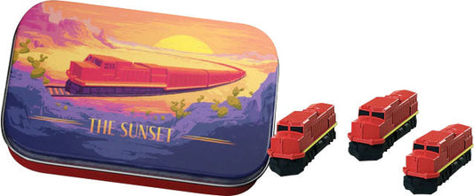 Deluxe Board Game Train Set - The Sunset