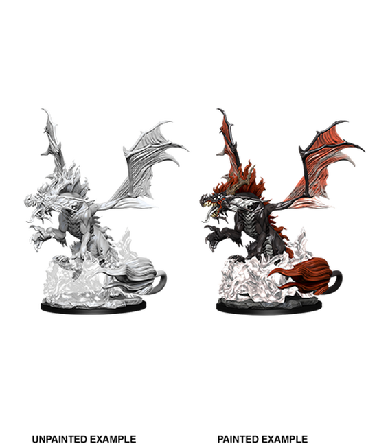 Pathfinder: Deep Cuts Unpainted Miniatures - Nightmare Dragon