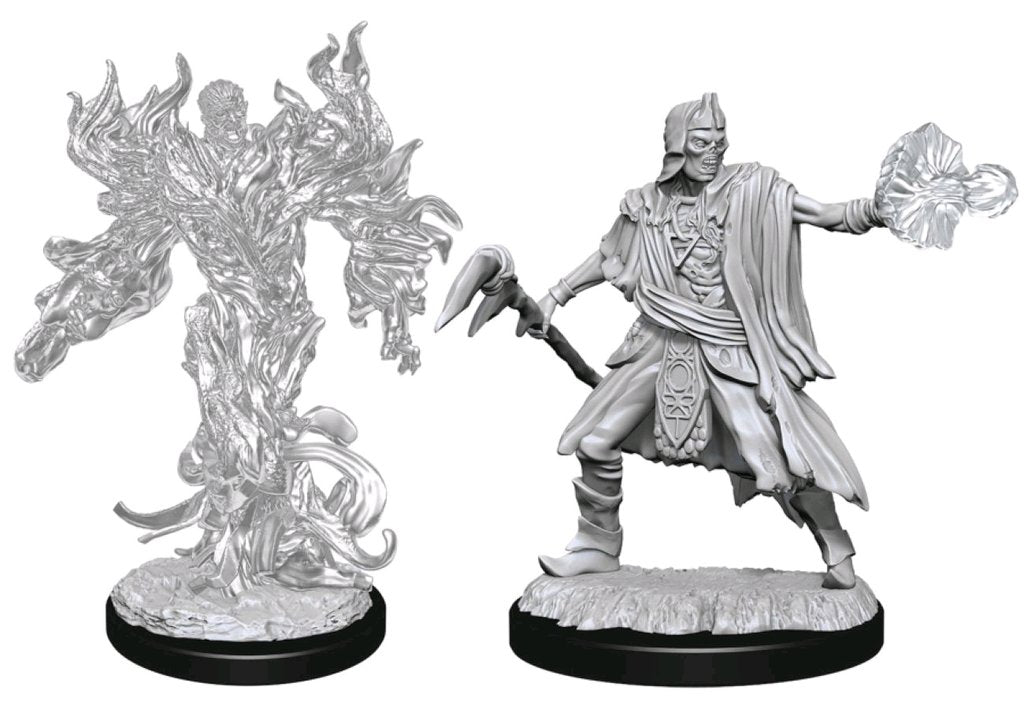 Nolzur's Marvelous Unpainted Miniatures - Allip & Deathlock