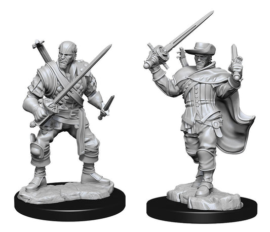 Nolzur's Marvelous Unpainted Miniatures - Human Male Bard (90306)
