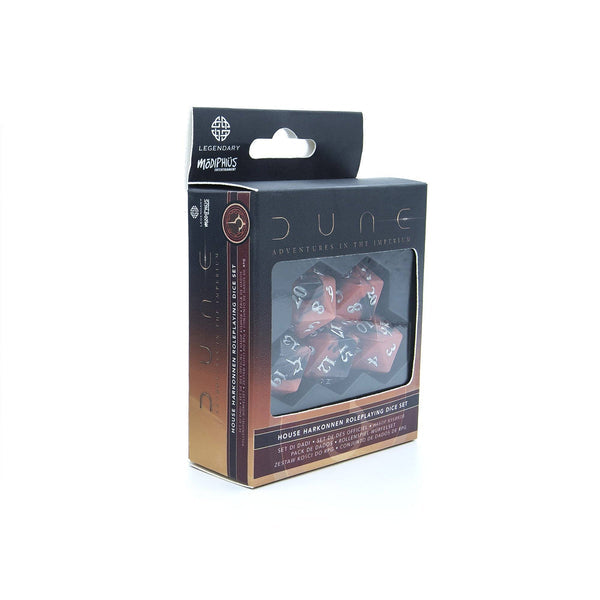 Dune: Adventures in the Imperium - House Harkonnen Roleplaying Dice Set