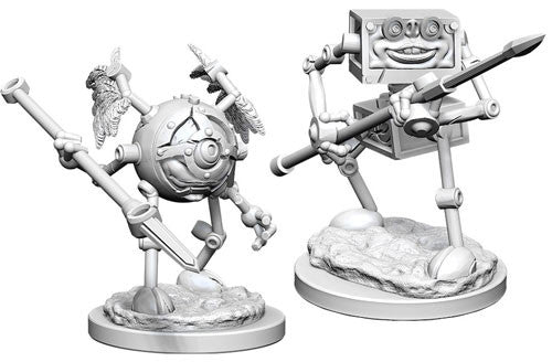 Nolzur's Marvelous Unpainted Miniatures - Monodrone & Duodrone