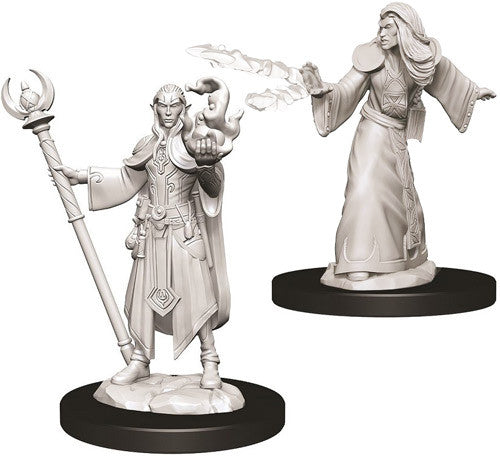 Nolzur's Marvelous Unpainted Miniatures - Male Elf Wizard