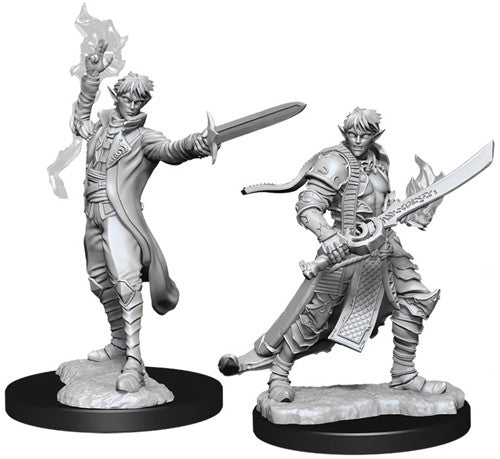 Pathfinder: Deep Cuts Unpainted Miniatures - Elf Male Magus