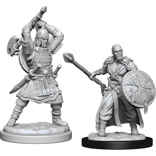 Nolzur's Marvelous Unpainted Miniatures - Human Barbarian Male (90138)