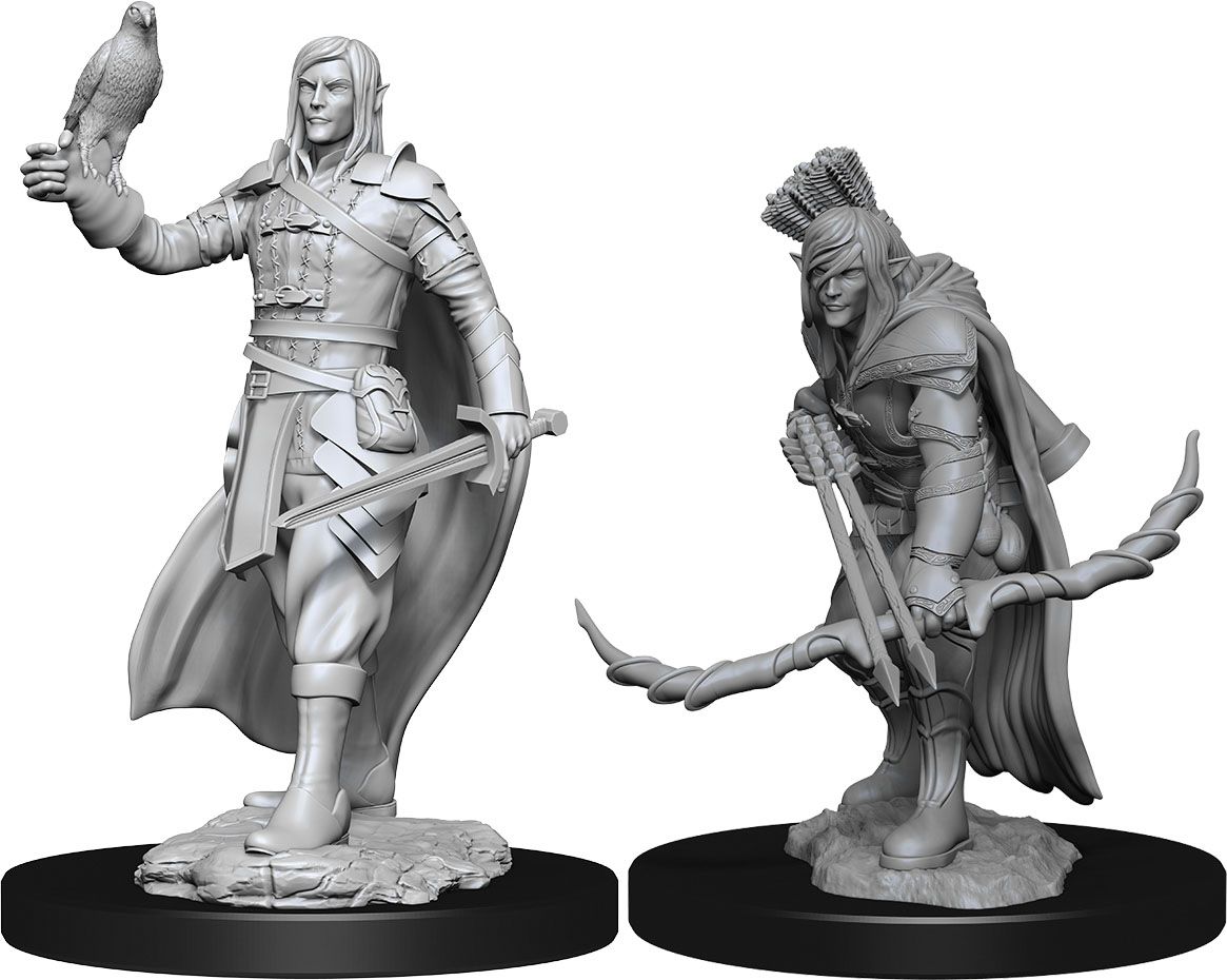 Nolzur's Marvelous Unpainted Miniatures - Elf Ranger Male