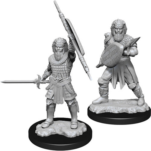 Nolzur's Marvelous Unpainted Miniatures - Human Fighter Male