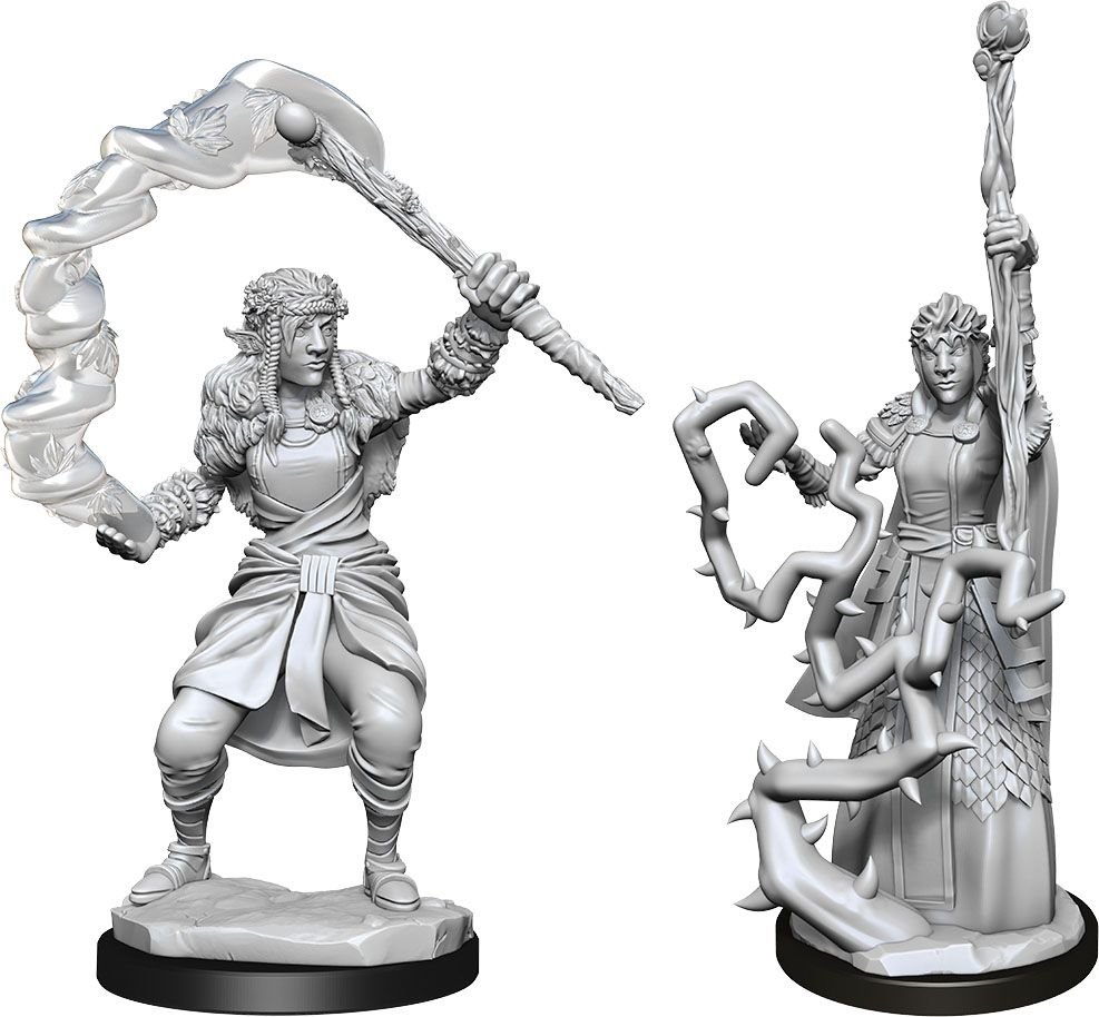 Nolzur's Marvelous Unpainted Miniatures - Firbolg Druid Female