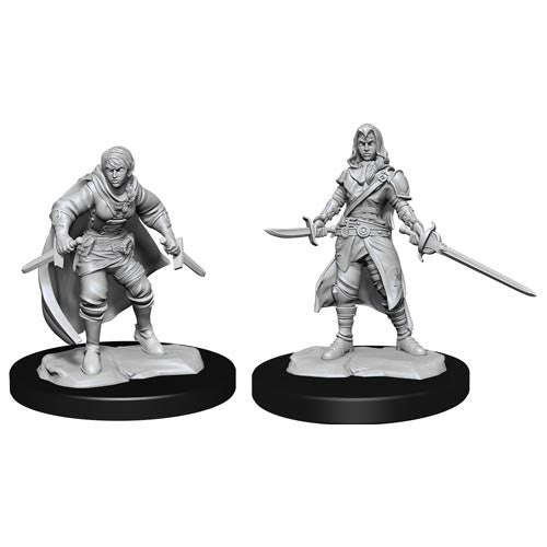 Nolzur's Marvelous Unpainted Miniatures - Half-Elf Rogue Female