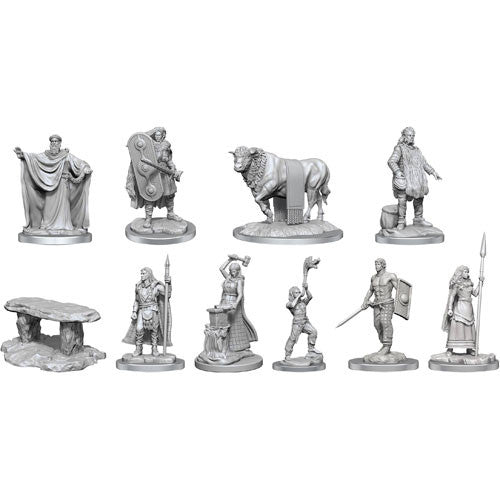 Wizkids: Deep Cuts Unpainted Miniatures - Brigante Celts