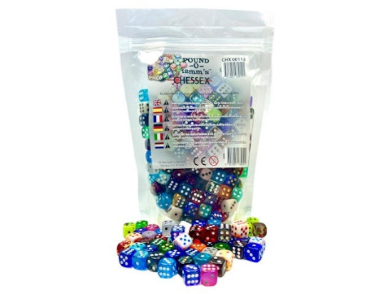 Pound-O-12 mm D6 Dice (1 lb bag)